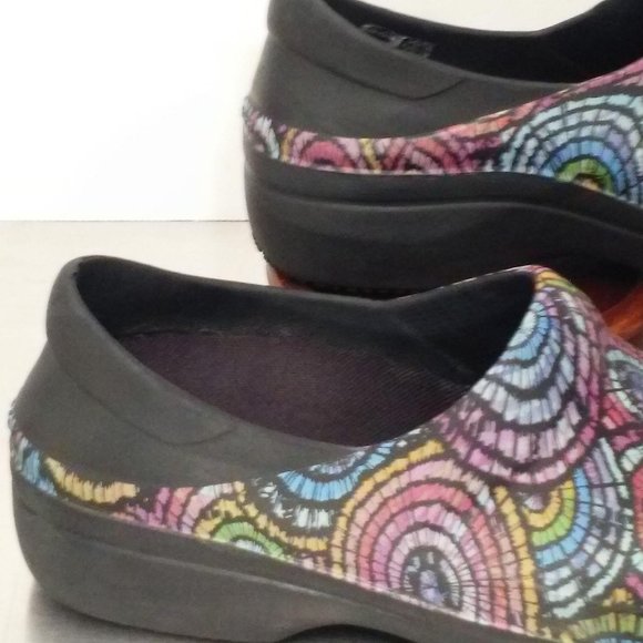 Crocs Neria Pro II Clogs Sz-W7 Graphic Circles - Picture 7 of 12